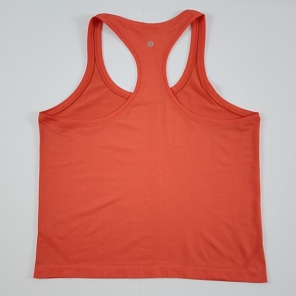 Lululemon Swiftly Tech Racerback Tank Top 2.0 Race Length Autumn Red Size 12 - Picture 8 of 15